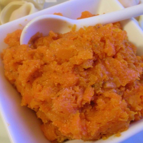Sortun's spicy carrot puree