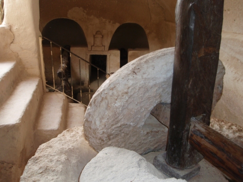 olive press at Beit Guvrin